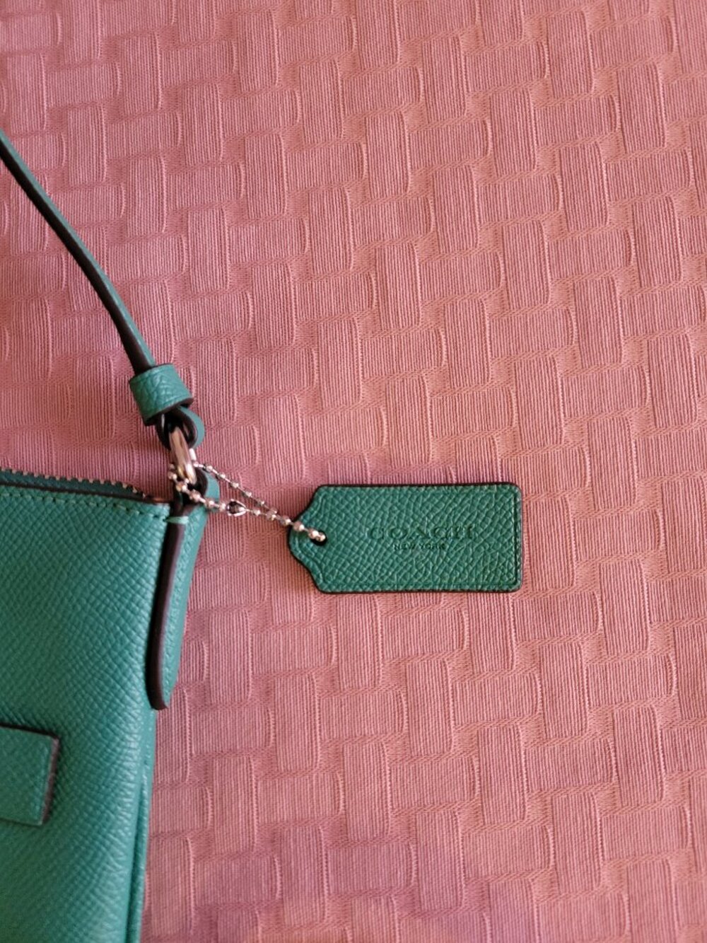 Coach Turquoise Shoulder Bag - Picture 3 of 9